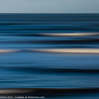 Buy canvas prints of Abstract waves at the seaside 209 by PHILIP CHALK