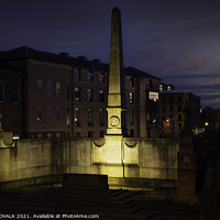 Buy canvas prints of York Memorial/Cenotaph by night 231  by PHILIP CHALK
