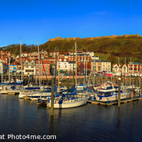Buy canvas prints of Scarborough harbour 247 by PHILIP CHALK