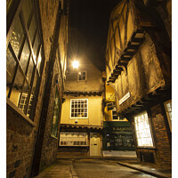 Buy canvas prints of Little Shambles in York 257 by PHILIP CHALK
