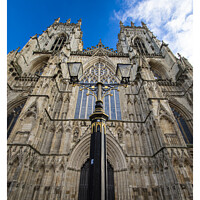 Buy canvas prints of Outside York minster 262 by PHILIP CHALK