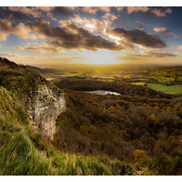 Buy canvas prints of Sutton bank  sunset Yorkshire 273 by PHILIP CHALK