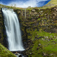Buy canvas prints of Yorkshire dales waterfall 296 by PHILIP CHALK