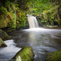 Buy canvas prints of waterfalls in Yorkshire 329 Thomason foss  by PHILIP CHALK