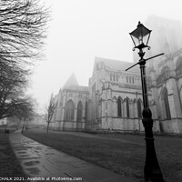 Buy canvas prints of York minster in the mist 343  by PHILIP CHALK