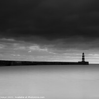 Buy canvas prints of Storm brewing over Seaham harbour 414  by PHILIP CHALK