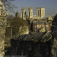 Buy canvas prints of York Minster from the bar walls 415  by PHILIP CHALK