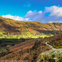 Buy canvas prints of Langdale landscape in the lake district  418  by PHILIP CHALK