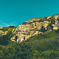 Buy canvas prints of Stonerock Cliff by Grace Wallace