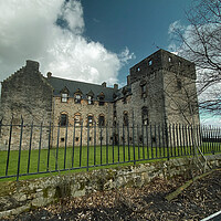 Buy canvas prints of Newark Castle Port Glasgow  by aileen stoddart