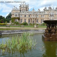 Buy canvas prints of Thoresby Hall Hotel and Fountain. by Mark Chesters