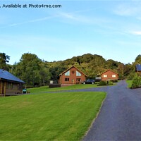 Buy canvas prints of Blackhall Lodges by Mark Chesters