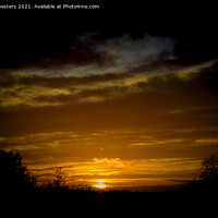 Buy canvas prints of Majestic Sunset over Staffordshire by Mark Chesters
