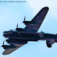 Buy canvas prints of Majestic Avro Lancaster Soars over Southport by Mark Chesters