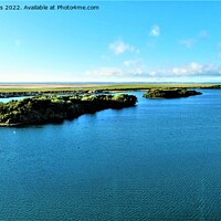 Buy canvas prints of Serene Bliss on Southport Marine Lake by Mark Chesters