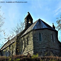 Buy canvas prints of The Heavenly Nantgwyllt Church by Mark Chesters