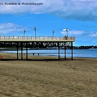 Buy canvas prints of Iconic Colwyn Bay Pier rises again by Mark Chesters