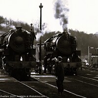 Buy canvas prints of Majestic Steam Train Journey by Mark Chesters