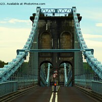 Buy canvas prints of Menai Suspension Bridge 3 by Mark Chesters