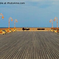 Buy canvas prints of Colwyn bay pier by Mark Chesters