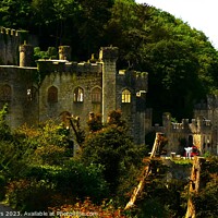 Buy canvas prints of Gwrych Castle by Mark Chesters