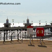 Buy canvas prints of Blackpool North pier by Mark Chesters