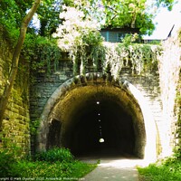 Buy canvas prints of Ashbourne tunnel by Mark Chesters