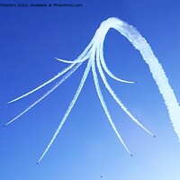 Buy canvas prints of Unveiling the Red Arrows Precision by Mark Chesters