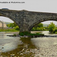 Buy canvas prints of Pont Fawr (Inigo Jones Bridge) Llanrwst by Mark Chesters