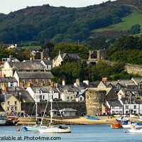 Buy canvas prints of Conwy Town walls by Mark Chesters