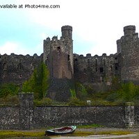 Buy canvas prints of Conwy Castle by Mark Chesters