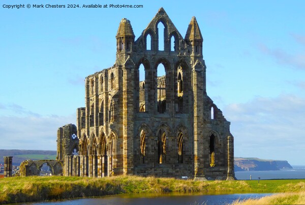 Whitby Abbey Picture Board by Mark Chesters
