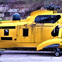 Buy canvas prints of Sea king Helicopter by Mark Chesters
