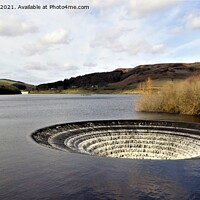 Buy canvas prints of Ladybower Reservoir, Peak District by Mark Chesters