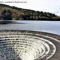 Buy canvas prints of Ladybower Plug Hole by Mark Chesters