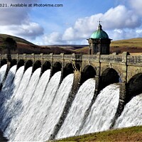 Buy canvas prints of Craig Goch Dam by Mark Chesters
