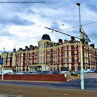 Buy canvas prints of Blackpool's Imperial Hotel by Mark Chesters