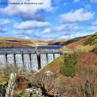 Buy canvas prints of Craig Goch Dam View by Mark Chesters