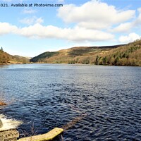 Buy canvas prints of Derwent Reservoir by Mark Chesters