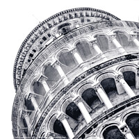 Buy canvas prints of Leaning tower of Pisa by John Hemming