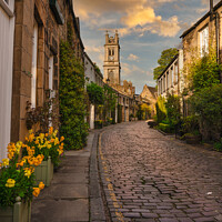 Buy canvas prints of Circus Lane Edinburgh by Anthony McGeever