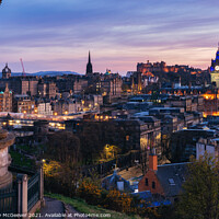 Buy canvas prints of Calton Hill Edinburgh  by Anthony McGeever