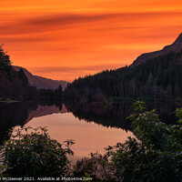Buy canvas prints of Glencoe Lochan Sunrise  by Anthony McGeever