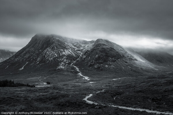 Buachaille Etive Mòr Picture Board by Anthony McGeever