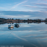 Buy canvas prints of Reflections on Loch Rusky by Anthony McGeever