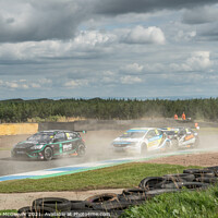 Buy canvas prints of British Touring Car Championships by Anthony McGeever
