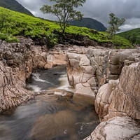 Buy canvas prints of Glen Etive  by Anthony McGeever