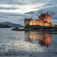Buy canvas prints of Eilean Donan Castle Reflection by Anthony McGeever