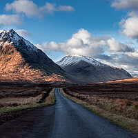 Buy canvas prints of The Road to Glen Etive  by Anthony McGeever