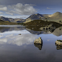 Buy canvas prints of lochan na h-achlaise by Anthony McGeever
